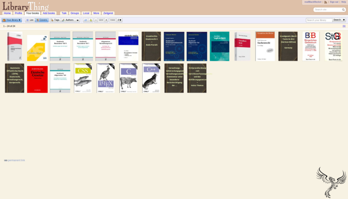 Realblackrocket s books librarything.png